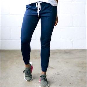 Zyia navy cozy joggers